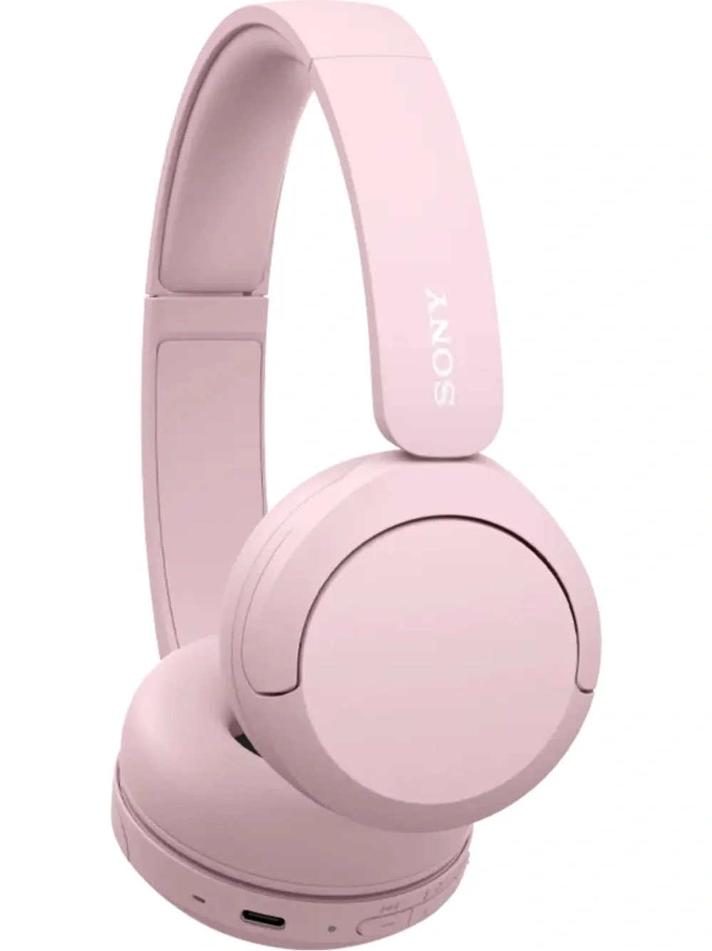 Sony Light Pink Over-Ear Bluetooth Headphones